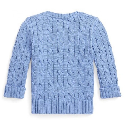 2023 Winter customized Color Cable knitting Baby Boy Clothes Pullover Baby Sweater clothes kids