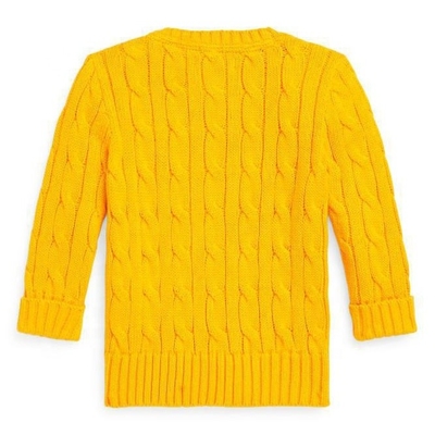 2023 Winter customized Color Cable knitting Baby Boy Clothes Pullover Baby Sweater clothes kids