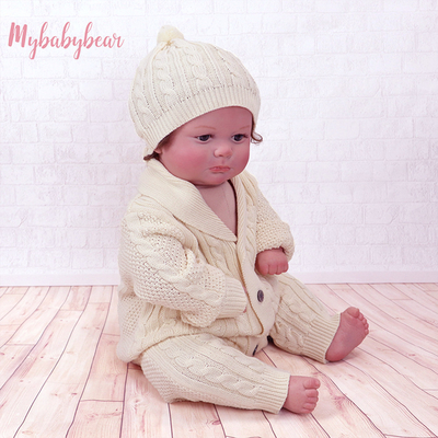Autumn New Toddler Baby Boys Girls Knitted Bodysuit Infant Jumpsuit Knitwear Outfits Newborn Baby Sweater And Baby Knit