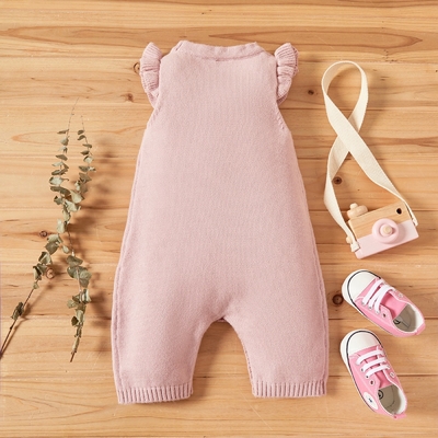 Long sleeve Summer cute romper Wholesale baby onesie cotton bodysuit knit romper baby