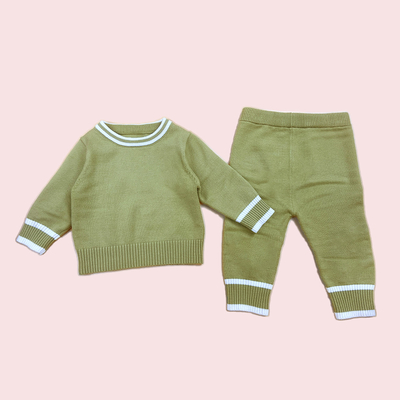 Bebek Giyim Setleri Infant Organic Cotton Knit Newborn Toddler New Born Boy Clothes Baby Clothing Sets