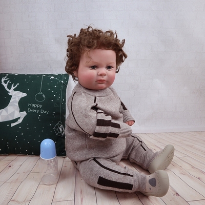 Cheap High Quality Winter Baby Clothes Set Solid & Graphics Design Newborn Baby Knitted Sweater