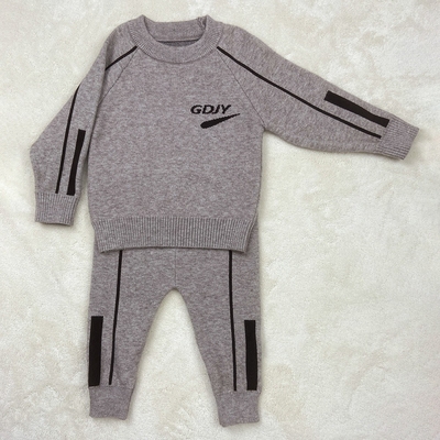 Cheap High Quality Winter Baby Clothes Set Solid & Graphics Design Newborn Baby Knitted Sweater