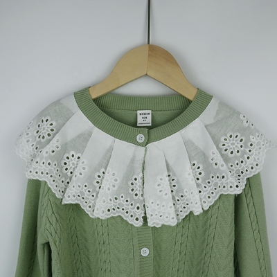 New Spring Fall Girl's Dress Sweater Suit For Little Girl Kids Children's Clothing Knitwear Top Skirt Two piece sweater dress