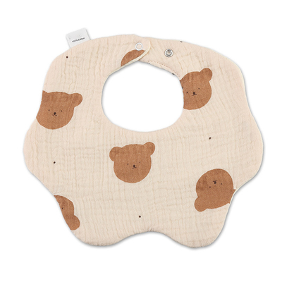 Durable Quality Infant Bibs Feeding the Baby of Cotton in Multiple Color