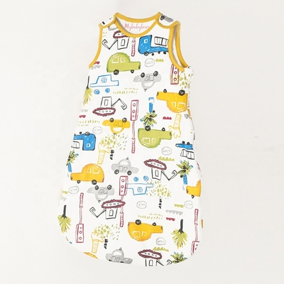 Printing Customized Newborn Baby Sleeping Bag 100% Cotton Baby Sleep Sack
