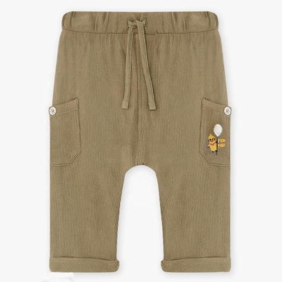 Toddler Boy Trouser Solid Color Corduroy Baby Casual  Harem Pants