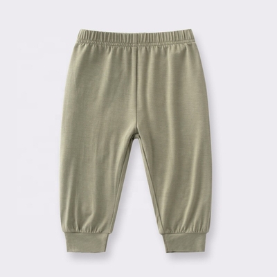Infant toddler baby clothes bamboo fiber pants Leggings Newborn Baby kids jogger Bottom Pants unisex baby pants