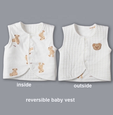 Custom Oem Odm Newbron Baby Boys Girls Top Draw-string 100%cotton Toddler Kids Clothing TOP