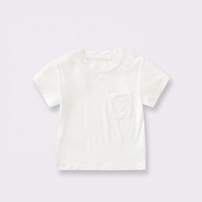 In Stock Summer Baby T-Shirts Outstanding Quality Wholesale Bamboo Spandex Kids Baby t-Shirts