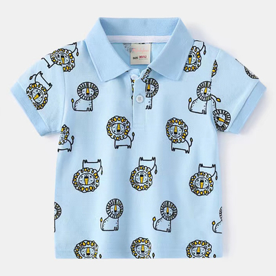 2023 baby fashion Polo T shirt kids tops children wear make up wholesale clothes boys polo shirts