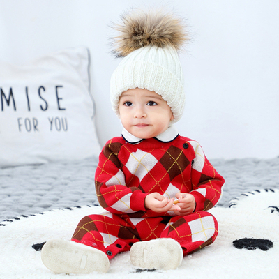 Custom Baby Clothes Kids Clothing Natural Fabric Plain Solid Long Sleeves Ribbed Boys' And Girls' Baby Sweatshirt Romper