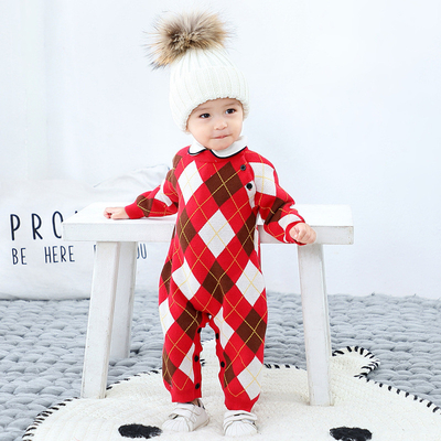 Custom Baby Clothes Kids Clothing Natural Fabric Plain Solid Long Sleeves Ribbed Boys' And Girls' Baby Sweatshirt Romper