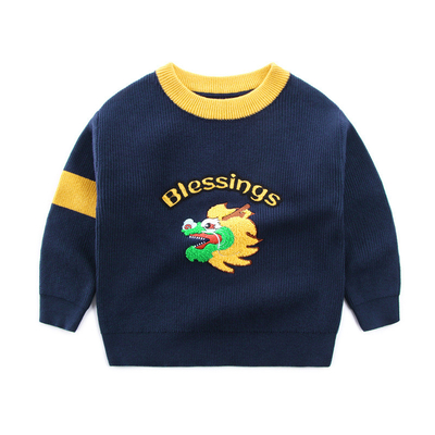 2024 New Design Parent-chilren Sweater with Embroidery Casual Style Preferred by B2B Buyers