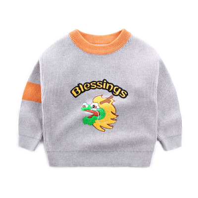 2024 New Design Parent-chilren Sweater with Embroidery Casual Style Preferred by B2B Buyers