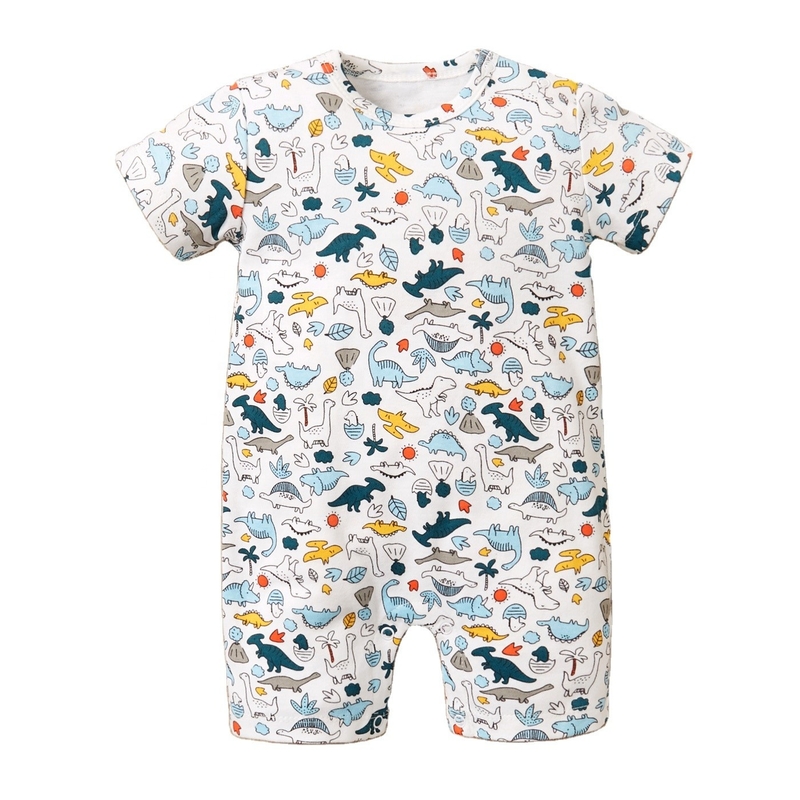 Low Price Custom And Stock 100% Cotton Baby romper Baby bodysuit for Summer